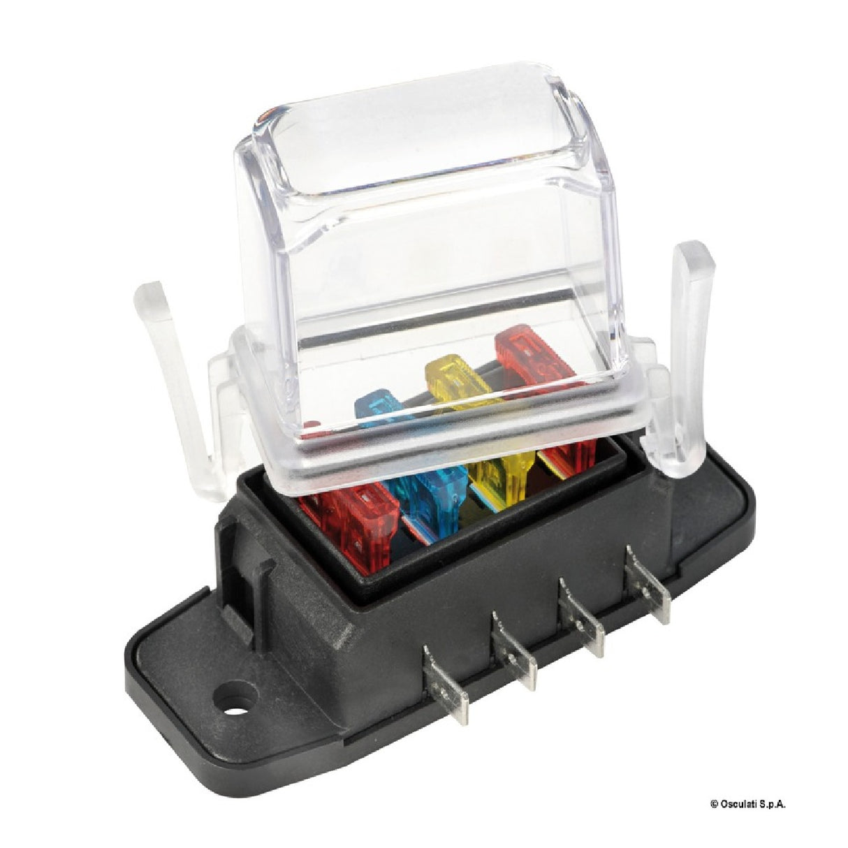 Caja de fusibles de cuchilla impermeable Osculati 14.100.81