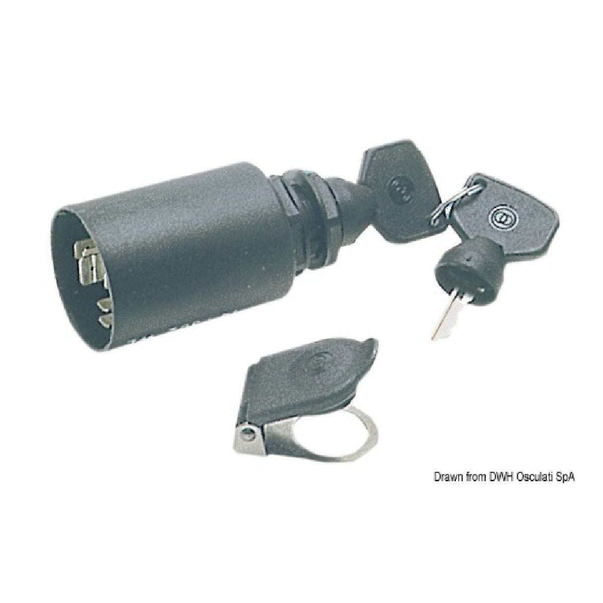 Llave de encendido estanca Osculati IP65 14.135.00