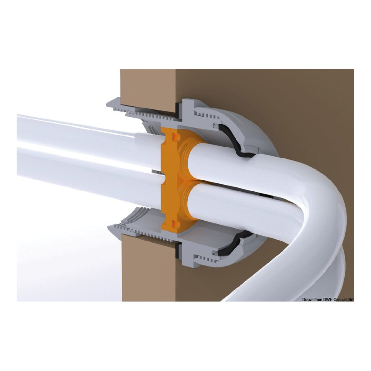 Scanstrut Watertight bulkhead for large cables