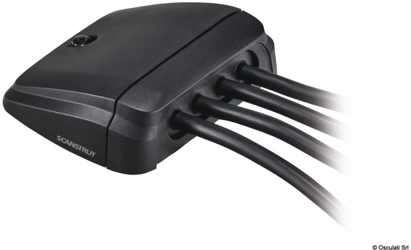 Sellador de cubierta horizontal Scanstrut negro multicable