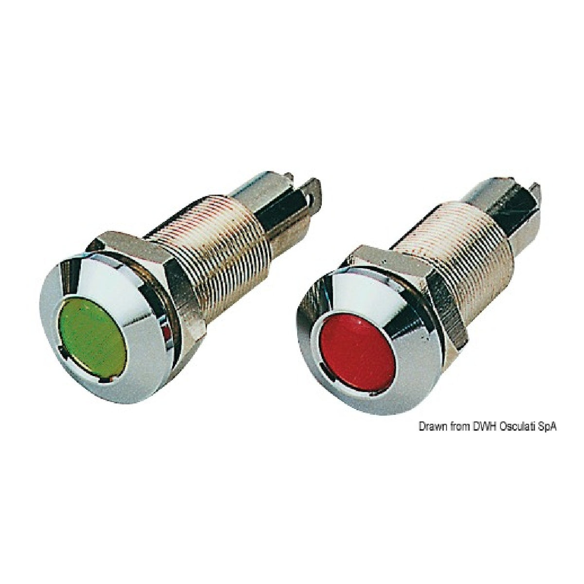 Osculati Spia da cruscotto a LED 14.185.01