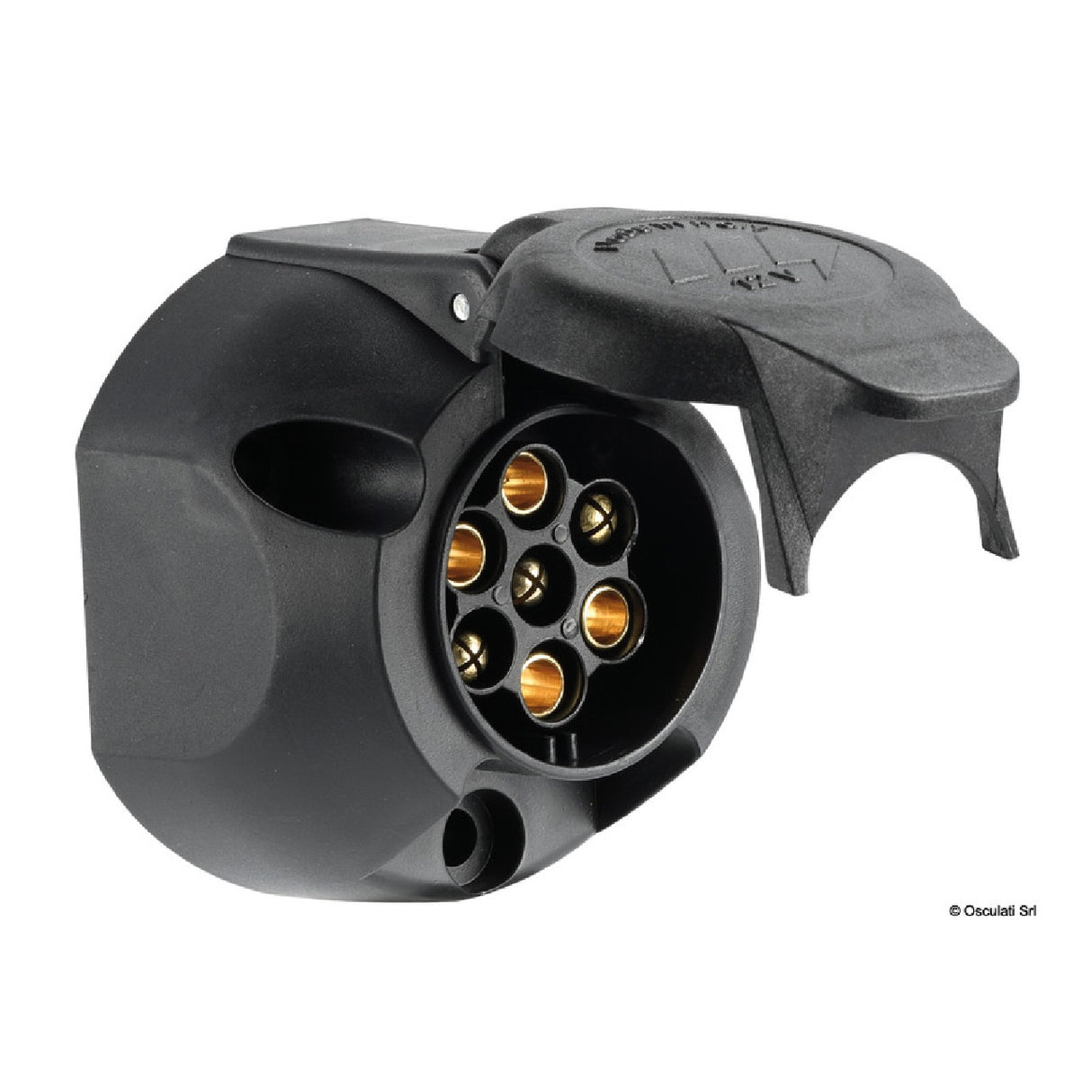 Toma Osculati con enchufe de 7 pines para remolque 14.190,00