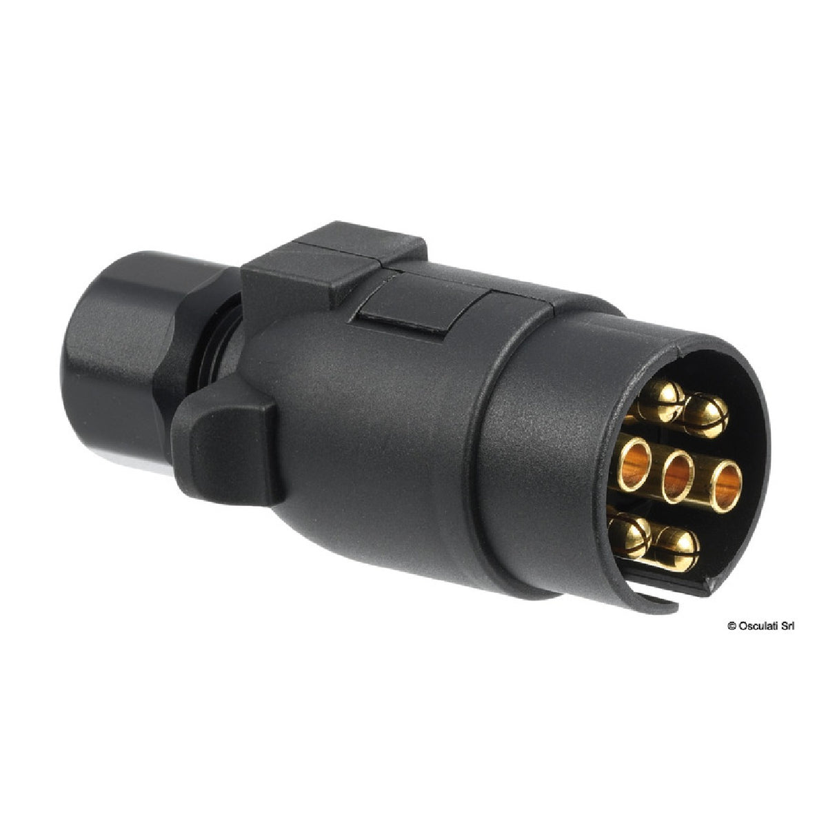 Osculati-Steckdose mit 7-poligem Stecker zum Ziehen von Anhängern 14.190.00