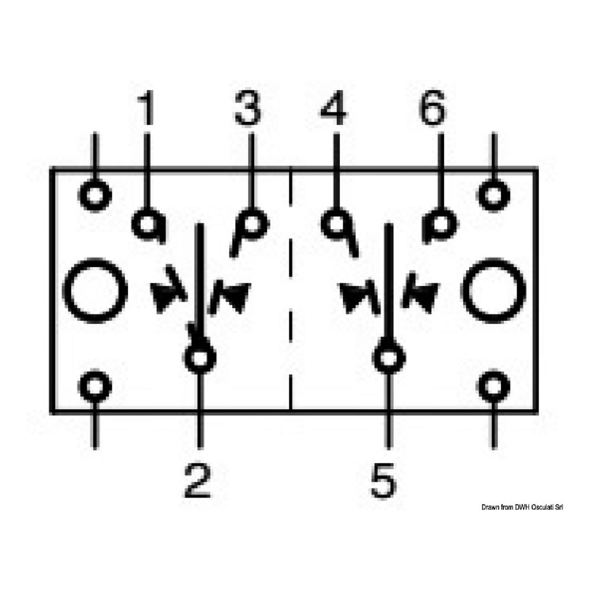 Carling Technologies Contura ON-OFF-ON switch