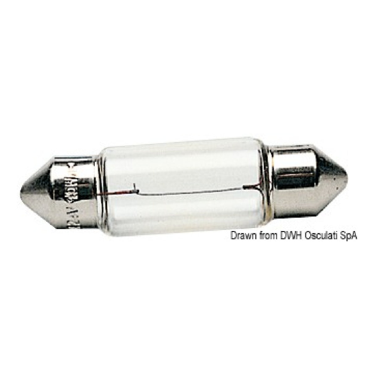 Osculati Torpedo Bulb 12/24 Volt 14.202.12