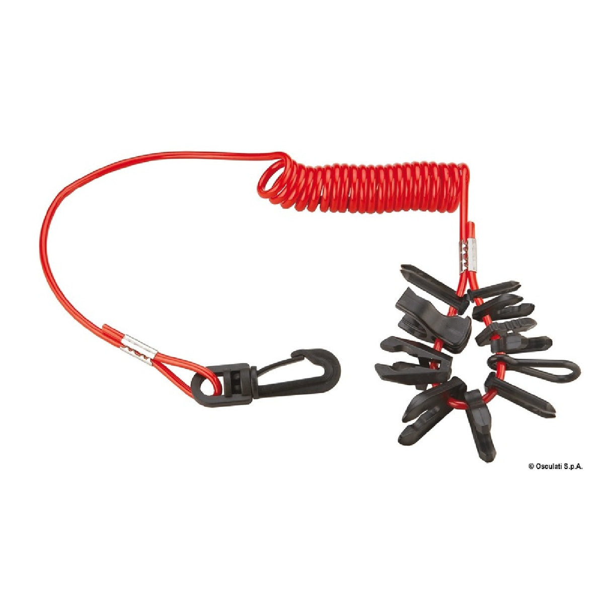 Kit de llave de seguridad Osculati para motores fueraborda 14.203.10