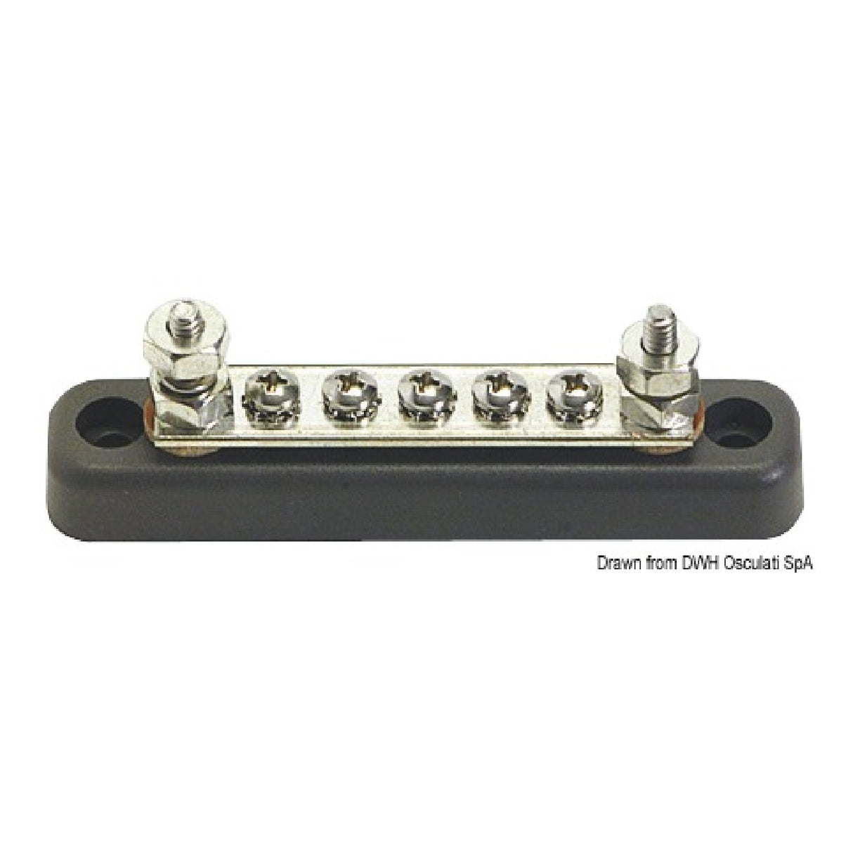 Osculati Porta terminali elettrici Bus-Bar 14.207.04