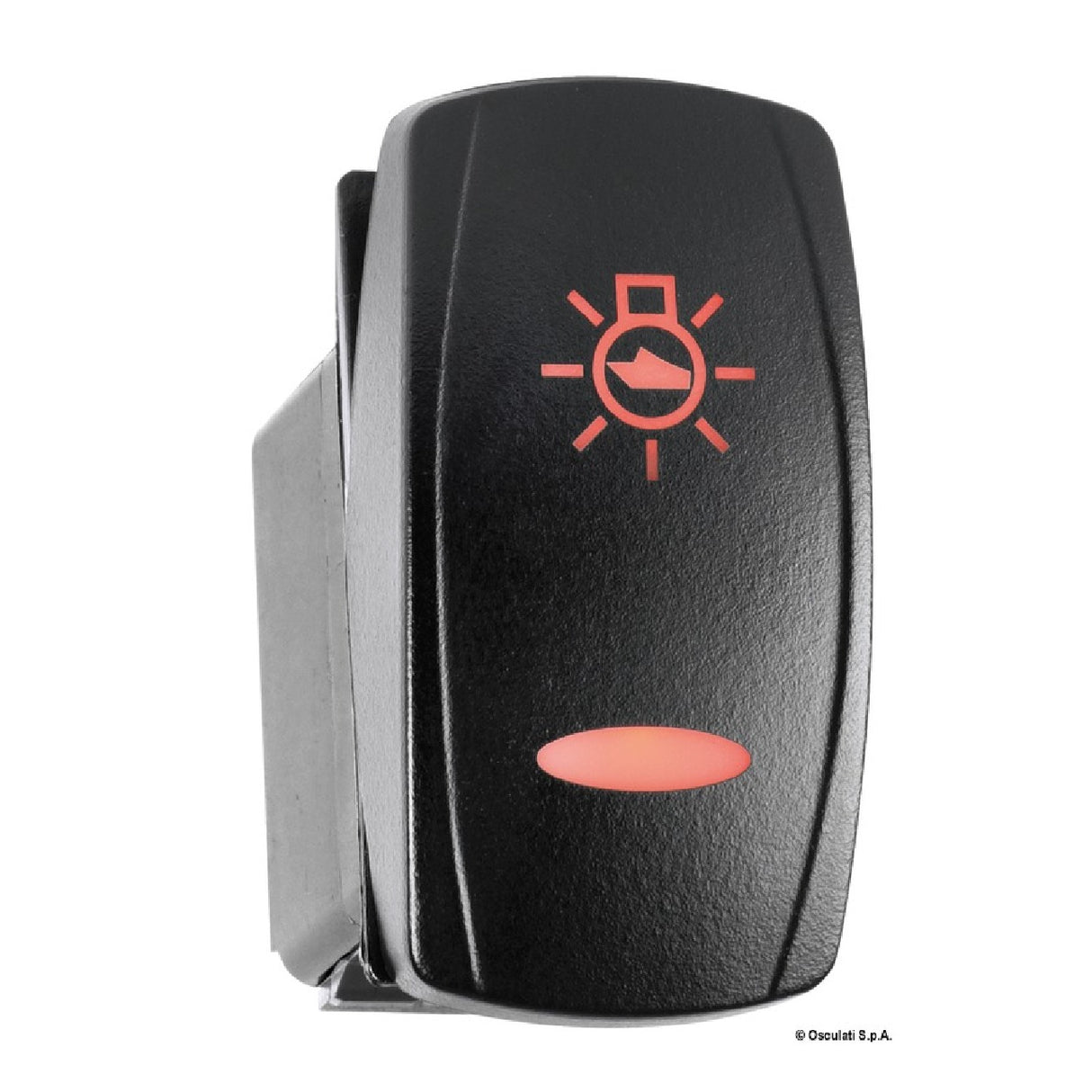 Osculati Interruttori a bascula impermeabili Marina TOP doppio LED 14.212.01