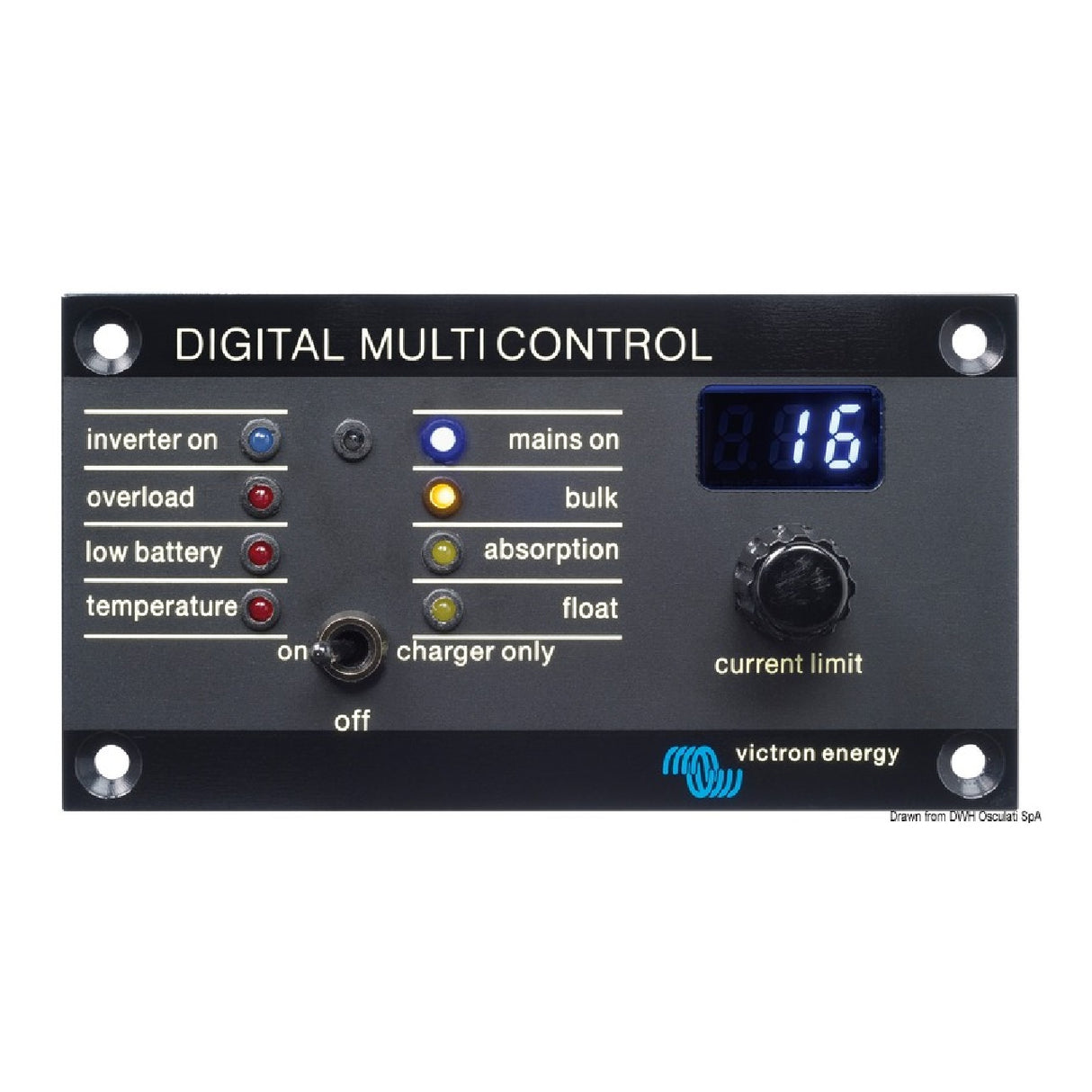 Panel multicontrol digital de Victron Energy