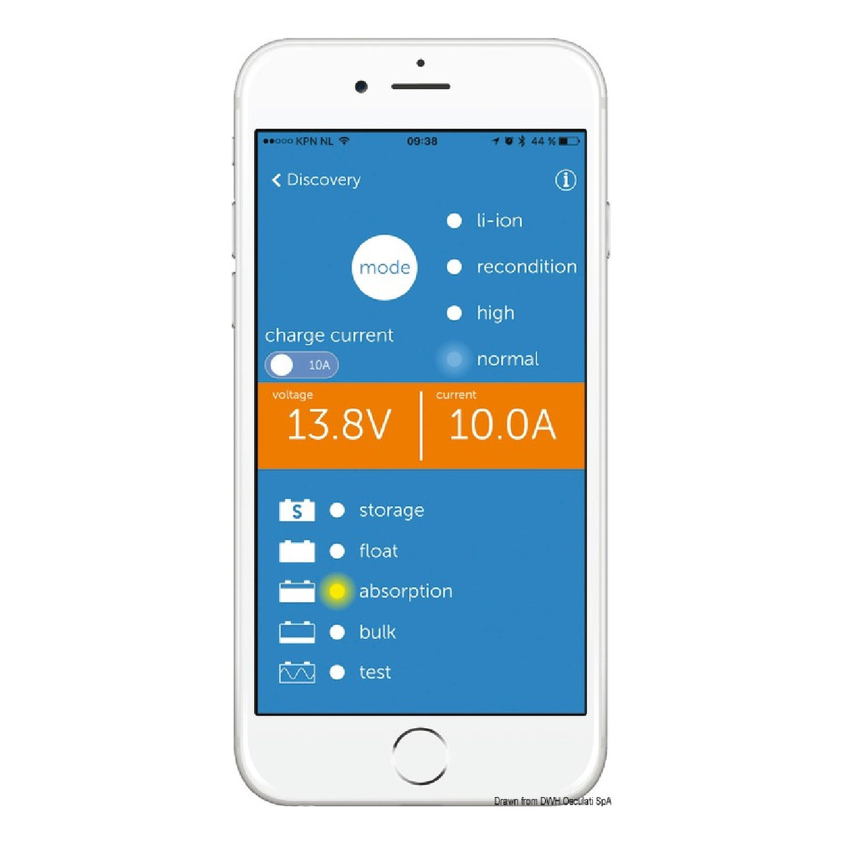 Victron Energy Blue Smart IP65 Akkuladegerät mit Bluetooth-Verbindung