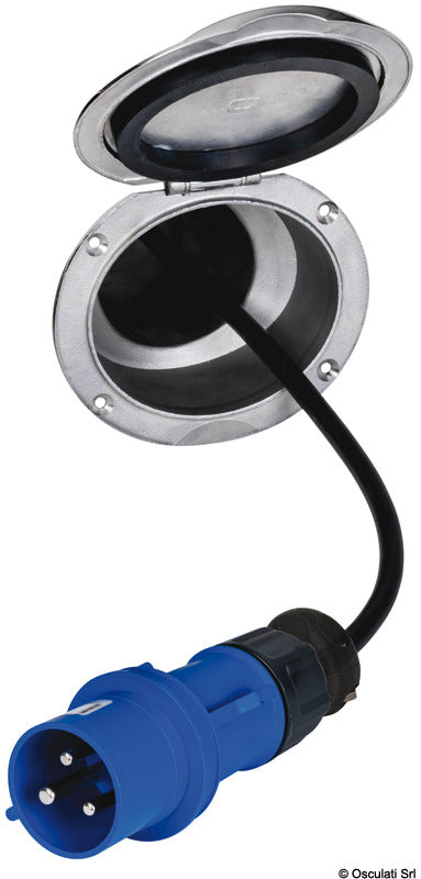 Osculati Cavo elettrico da banchina avvolgibile 16A 14.322.01