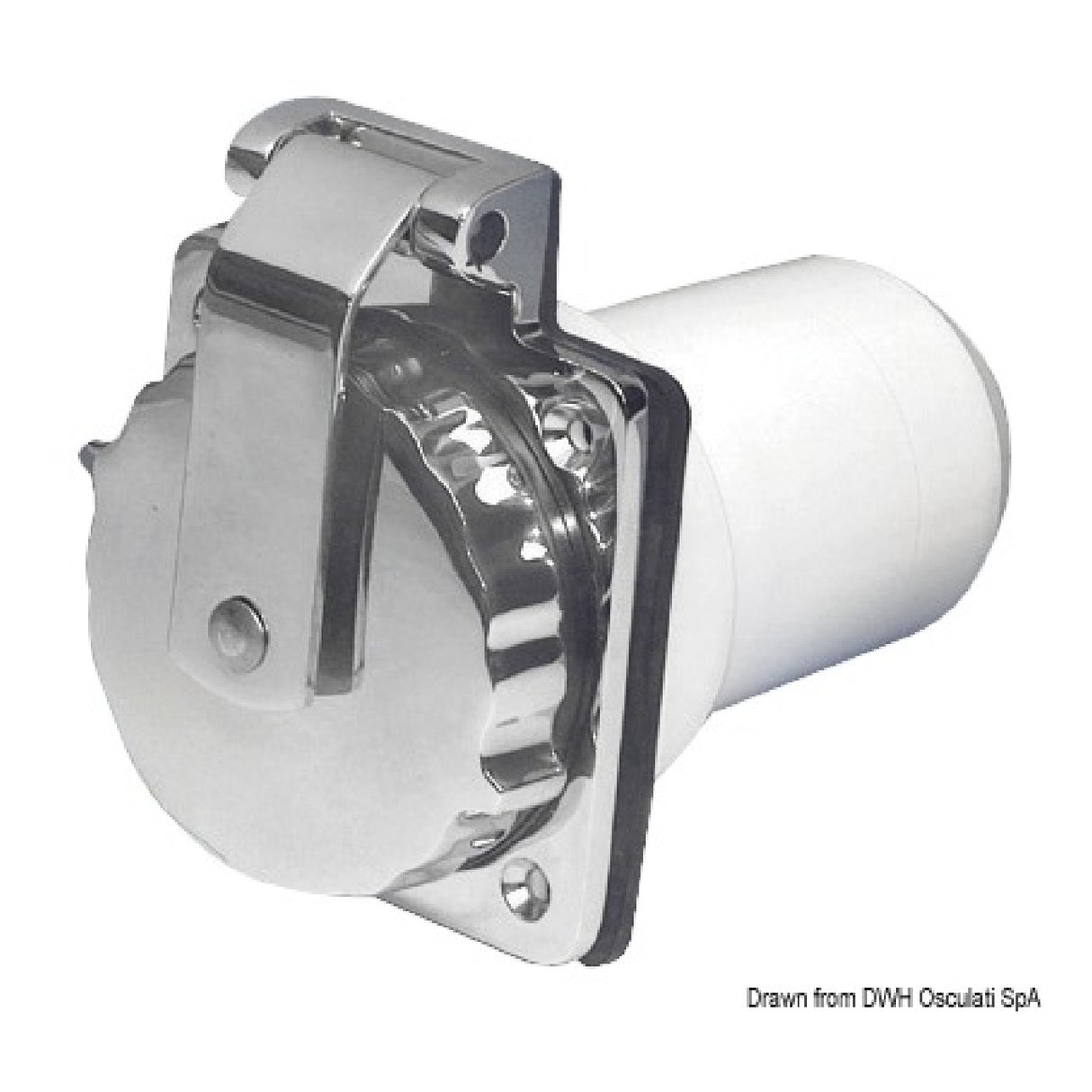 Osculati AISI 316 Steckdose 50 A 220 V 14.325.00