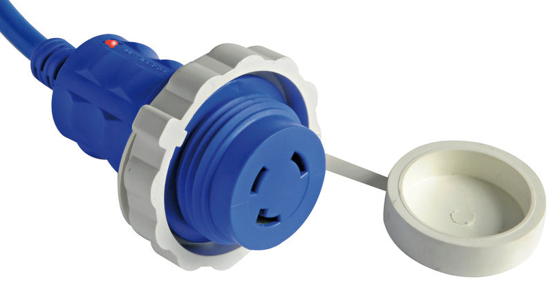 Osculati Spina + cavo 15 m blu 24 A 3x4 14.334.45