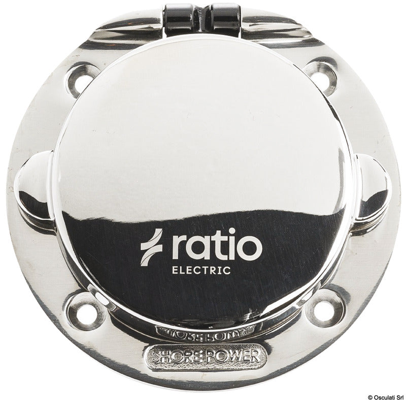 Ratio Presa da Banchina in Acciaio Inox 16A