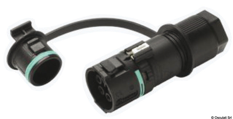 Techno Presa/Spina da pannello o parete 2/3/4 poli