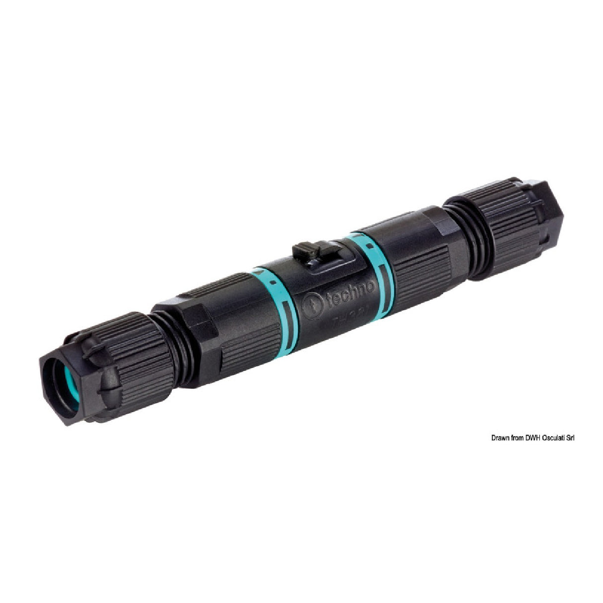 Osculati 2-polige miniaturisierte Buchse/Stecker 14.374.02