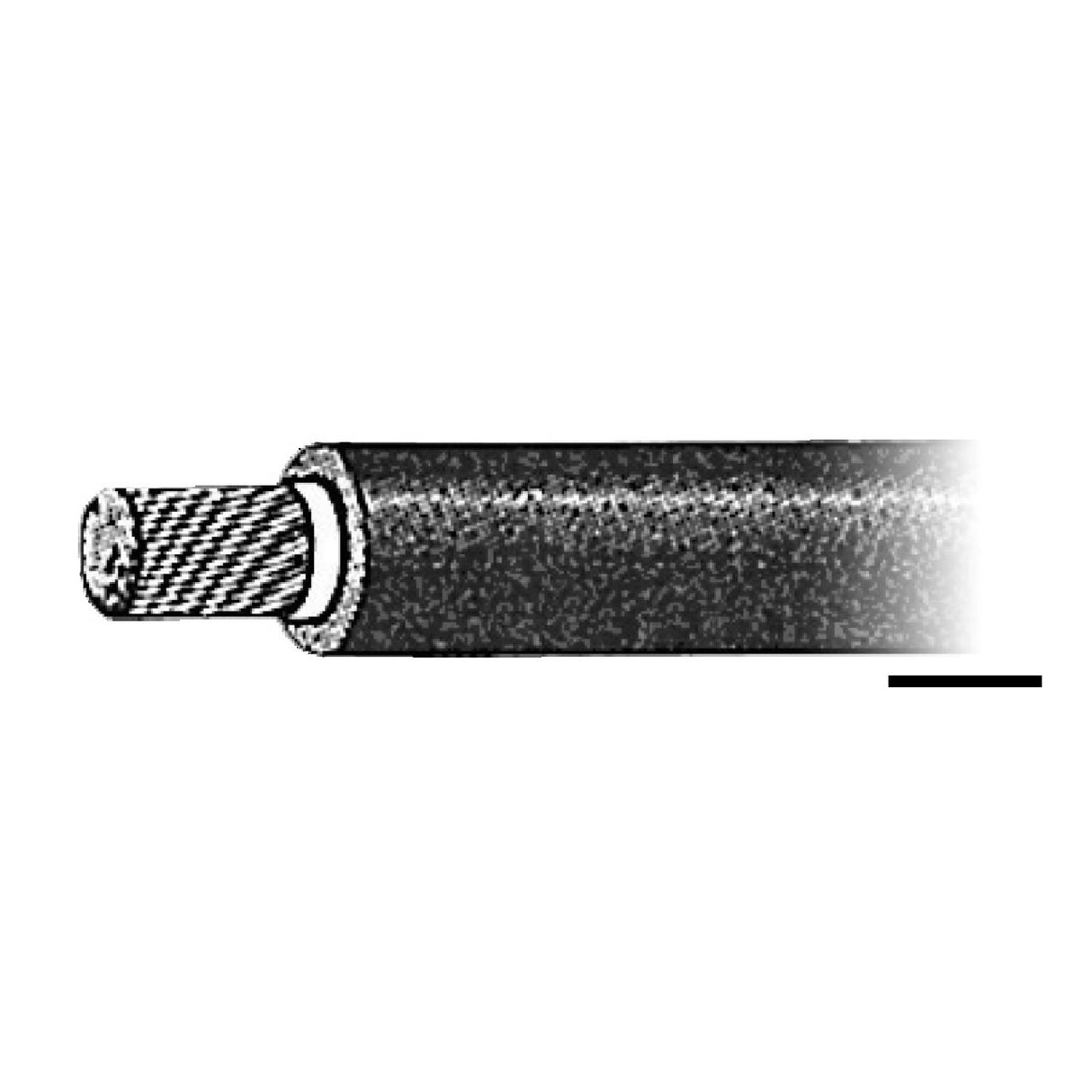 Cable de batería de cobre Osculati con revestimiento aislante de resina sintética 14.381.25