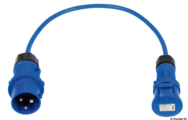 Cable adaptador Osculati para toma de 32 A y enchufe de 16 A 14.416.30
