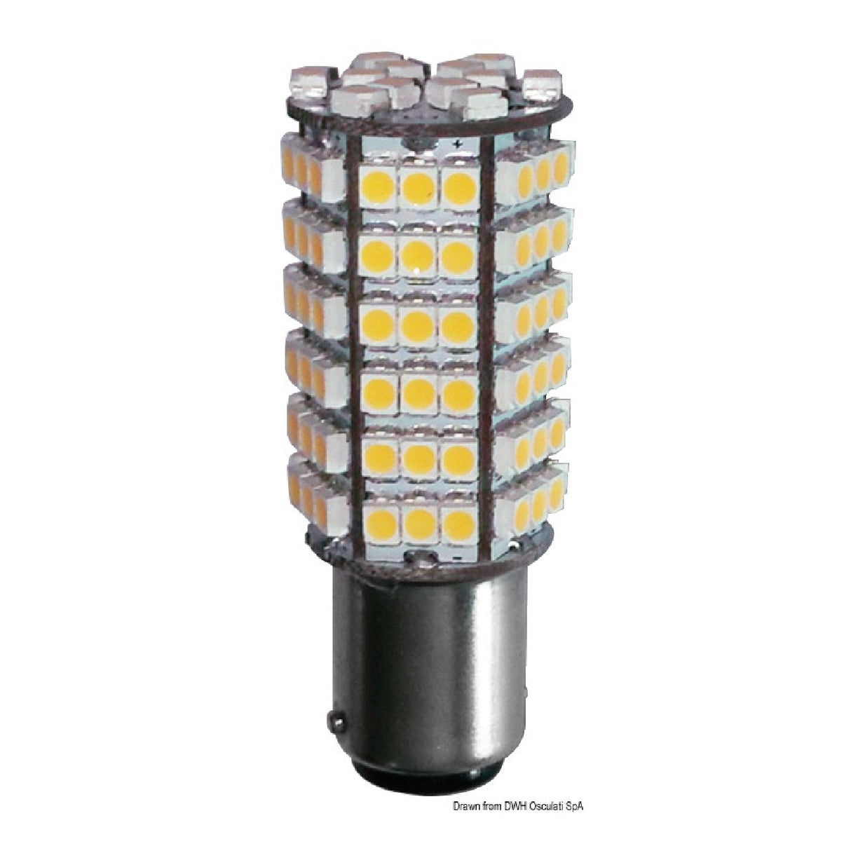 Osculati LED-Leuchtmittel 12/24 V BA15D 2-3,6-4 W 140-246-400 lm 14.443.11
