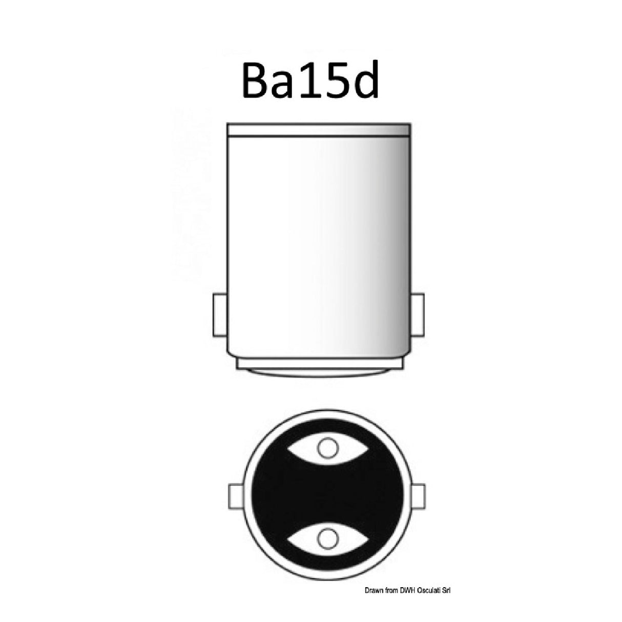 Osculati LED-Lampe 12/24 V 1,2-2,5-3-23-28-30 W 14.443.15