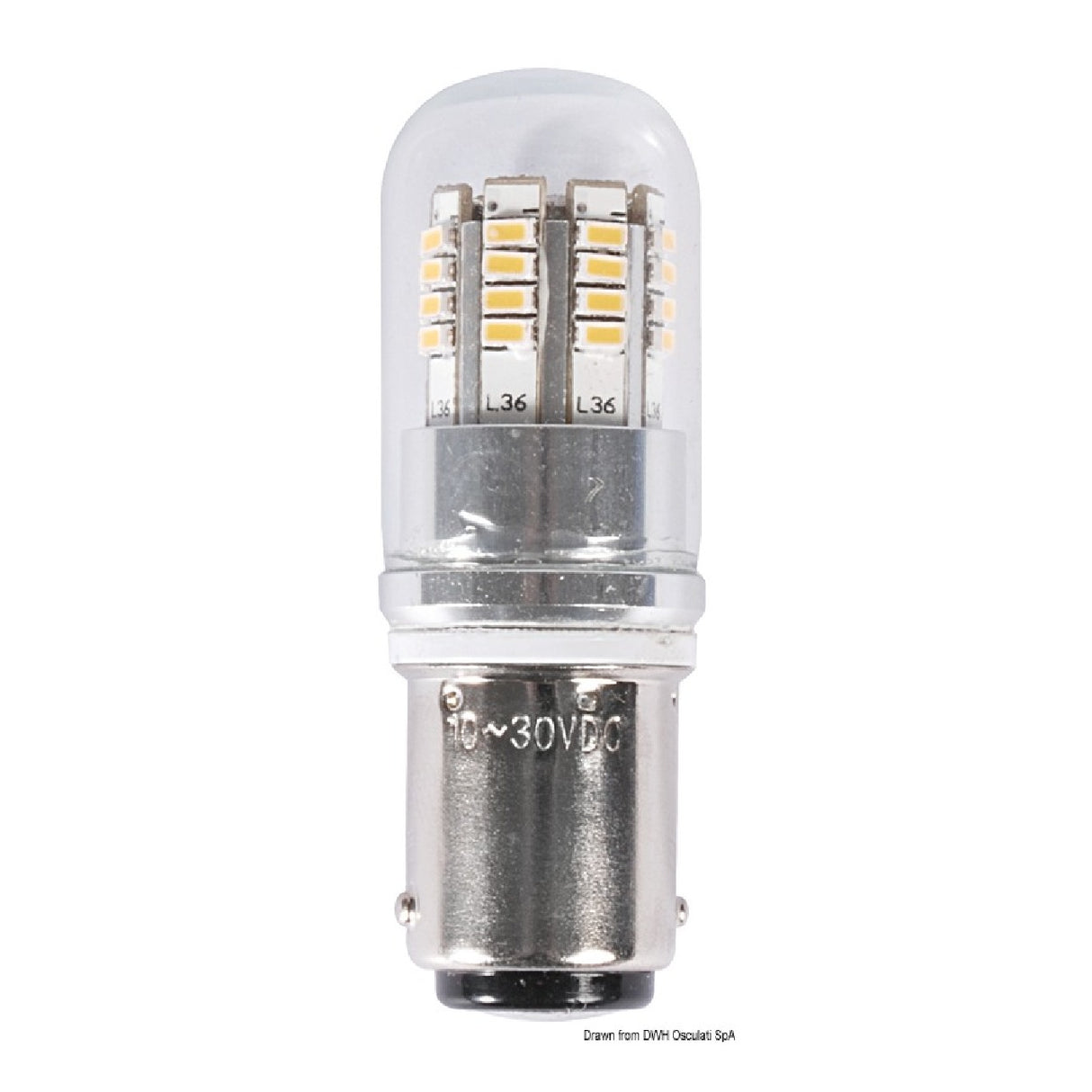 Osculati LED-Lampe 12/24 V 1,2-2,5-3-23-28-30 W 14.443.15