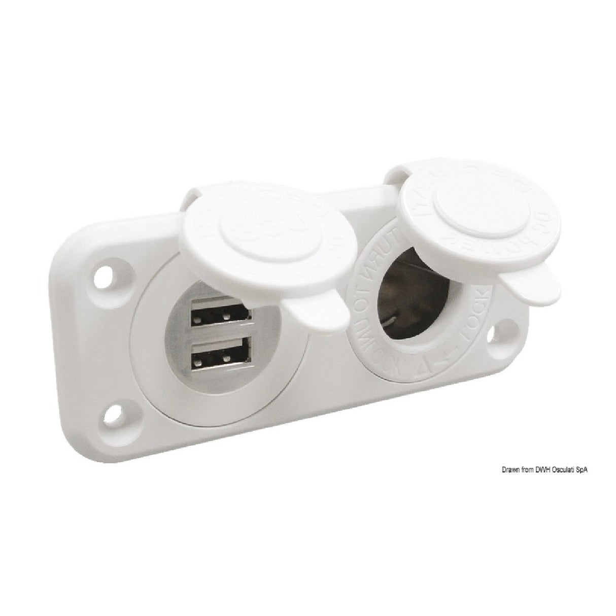 Osculati Presa accendisigari e/o USB 14.516.01