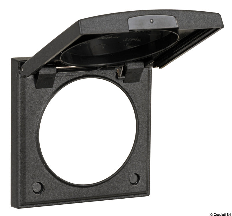 Berker Cornice con coperchio nero antracite