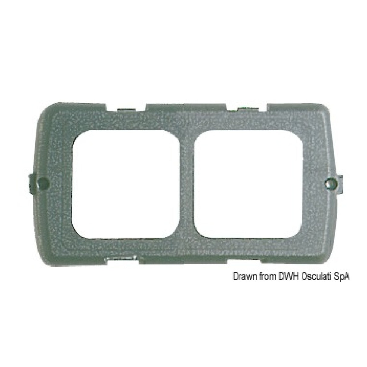 CBE Supporto doppio grigio