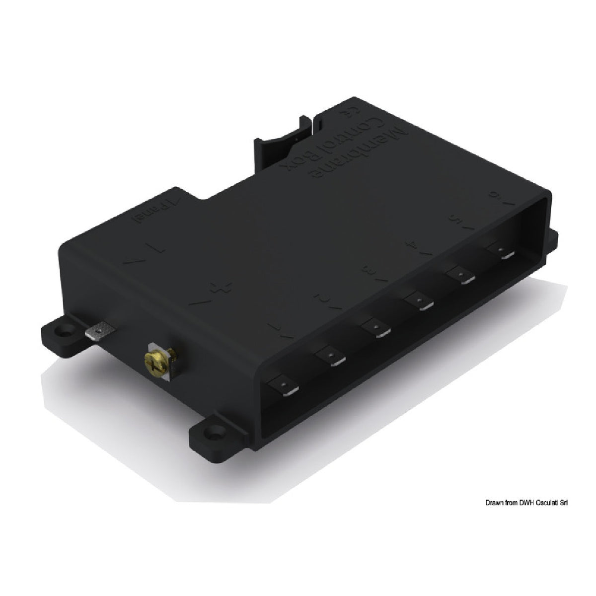 Osculati Ultradünnes Touch-Bedienfeld bestehend aus Bedienfeld + USB-Kabel + Steuerbox 14.690.07