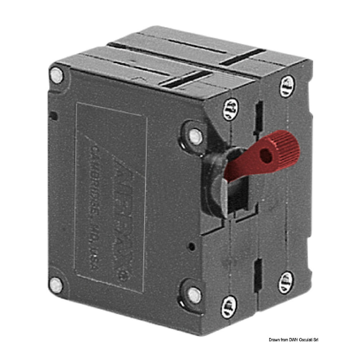 Osculati Interruttore AIRPAX / SENSATA automatici magneto/idraulici bipolari per corrente continua 14.734.05