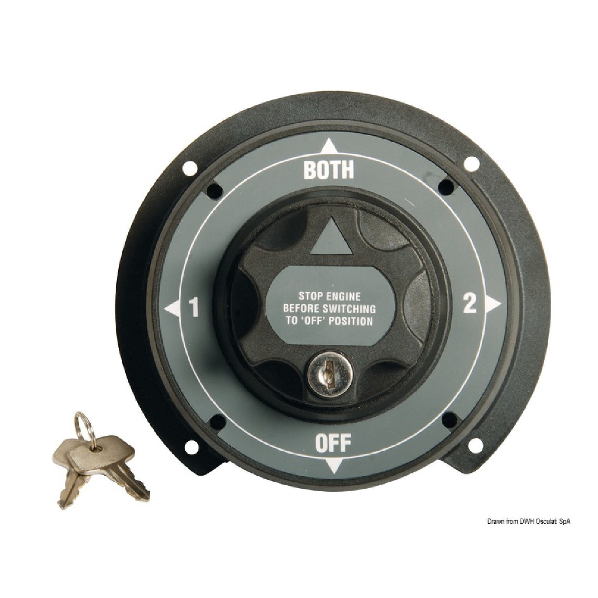 Osculati Heavy Duty Battery Switch/Diverter 14.904.00