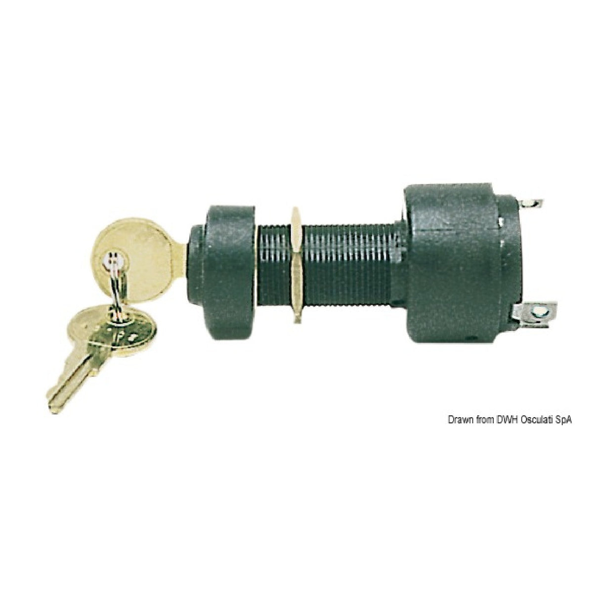 Osculati Chiave avviamento in nylon stagna 14.918.33