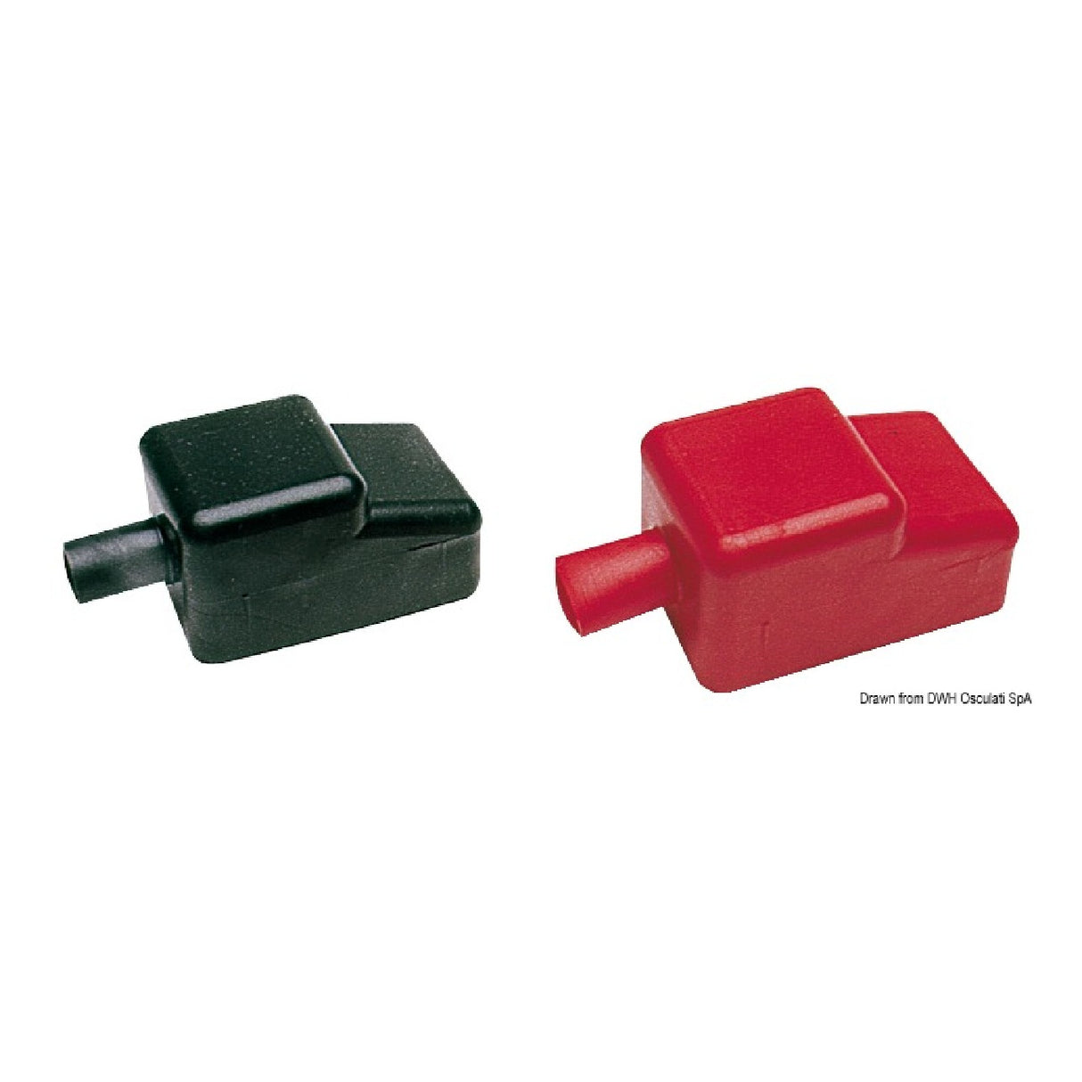 Osculati 10 tapas cubre terminales 14.990.78-BK 14.990.78-BK
