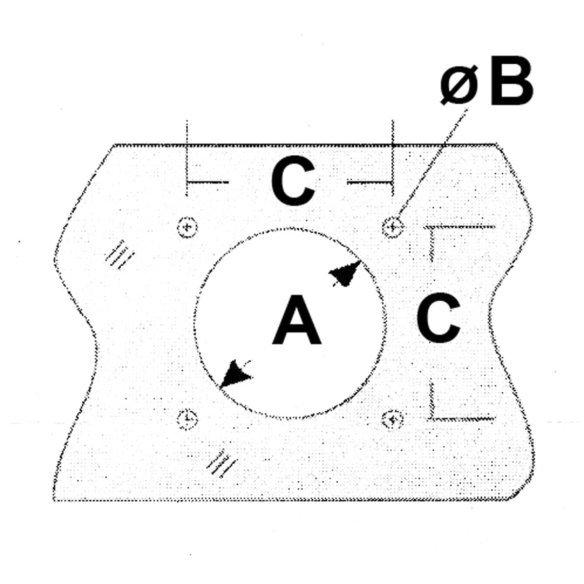 Electra Steckdose 16A 250V IP 56 IP 56 Ampere 16 Volt 250 A mm 52 B mm 4 C mm 61