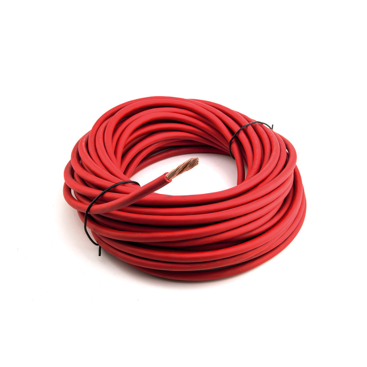 T-Power Flexibles Batteriekabel H07V-K 25 Meter rot