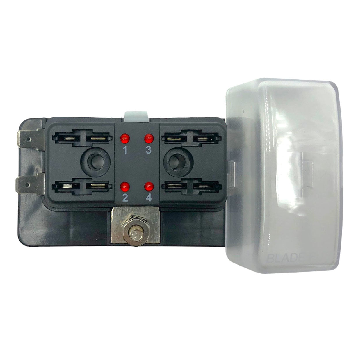 Trem Standard Blade Fuse Box with LED Warning Lights