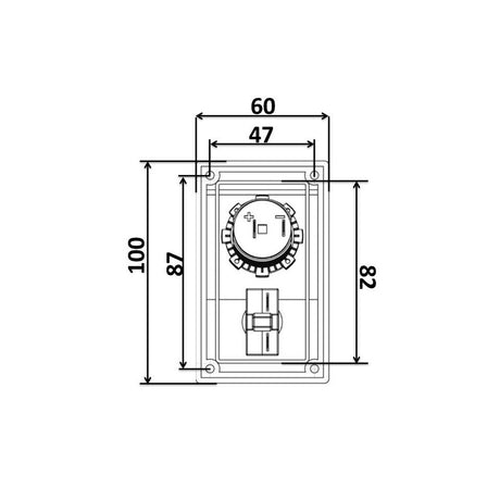 Trem Moduli supplementari per Pannello - Interruttore pompa sentina manuale