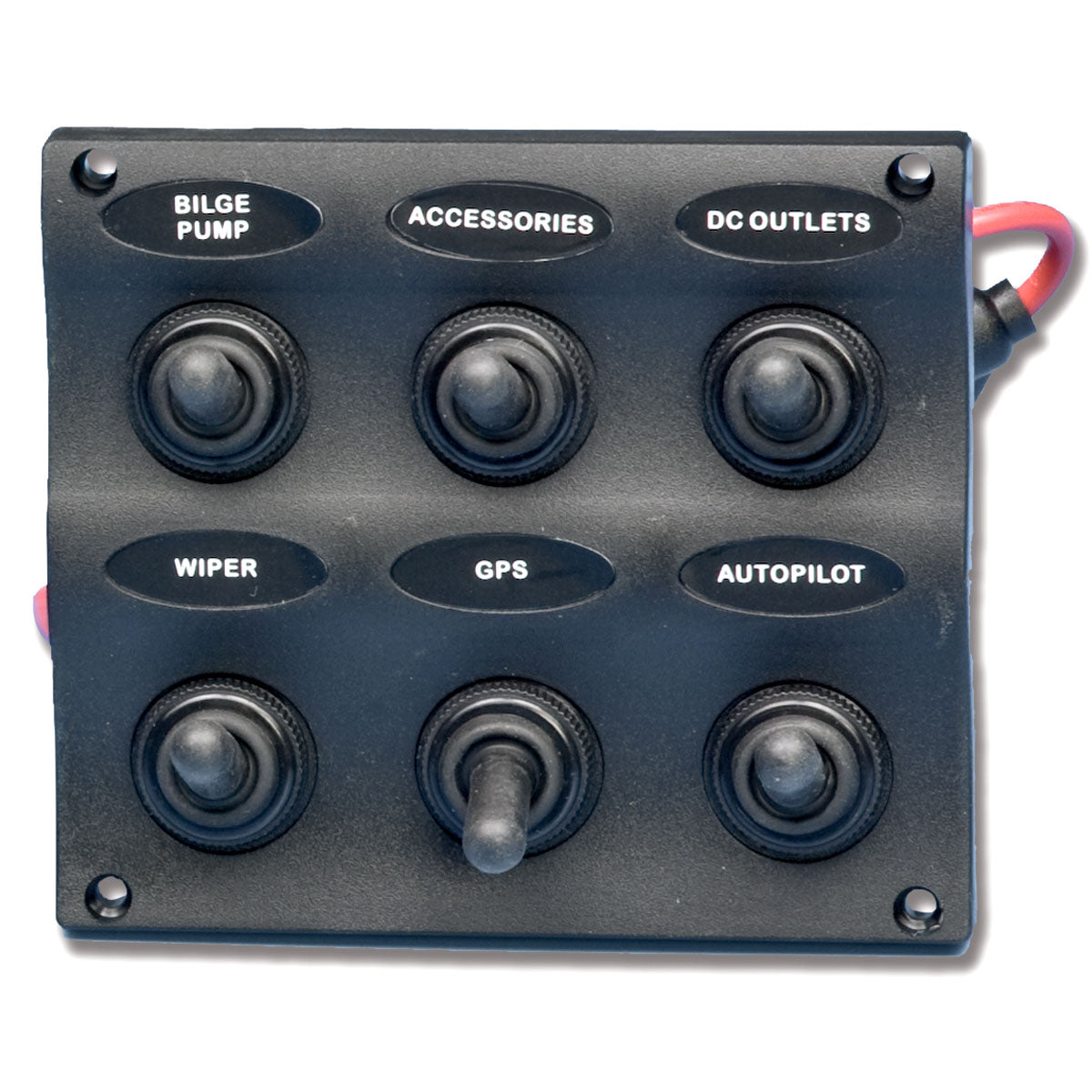Cuadro eléctrico Trem con 6 interruptores estancos SERIE BARCO
