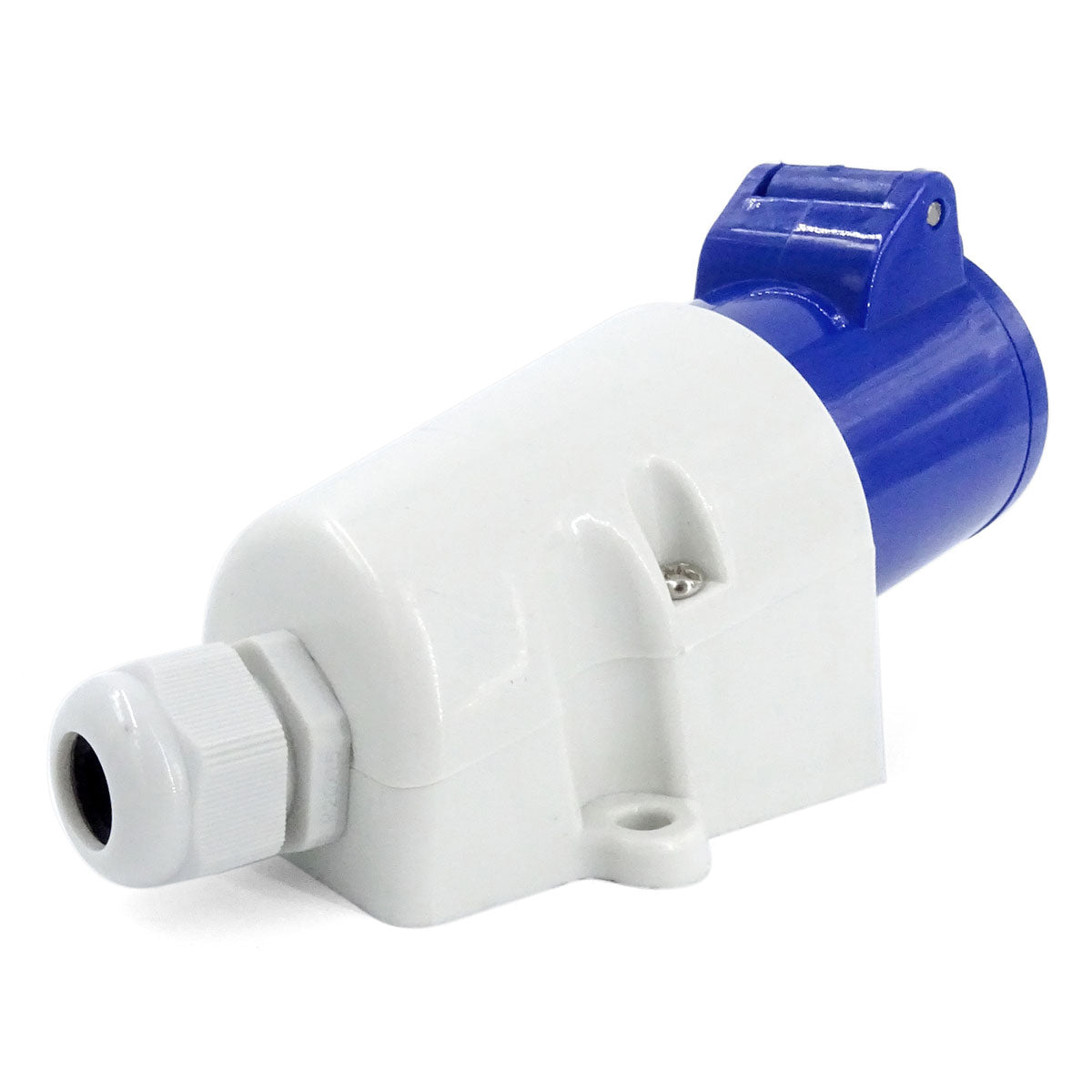 Toma de pared tripolar T-Power CE con tapa
