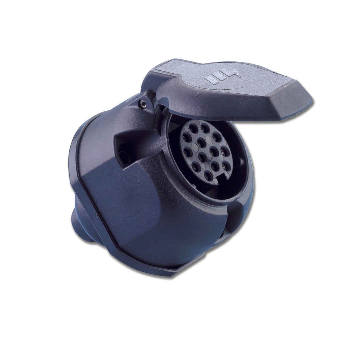 T-Power 13-polige Feststeckdose mit Abdeckung, 12-V-Modell