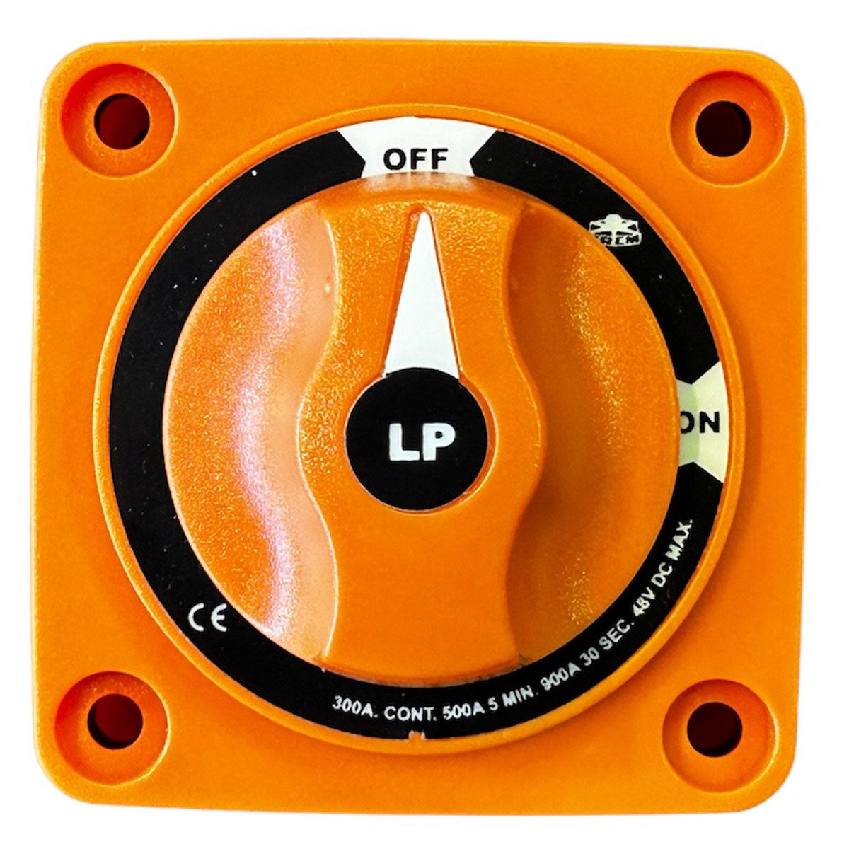 Electra Mini 300A Batterieschalter mit Schlüssel und Drehknopf