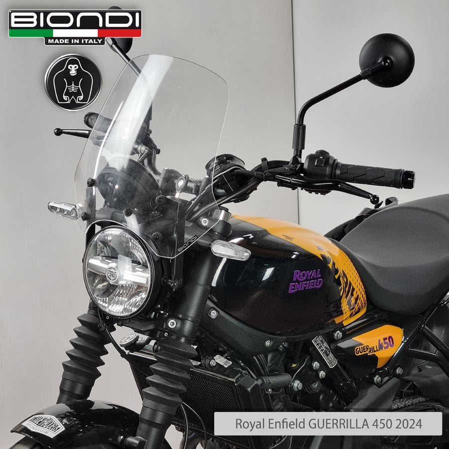 Biondi Cupolino Touring Trasparente Royal Enfield Guerrilla 450 2024+