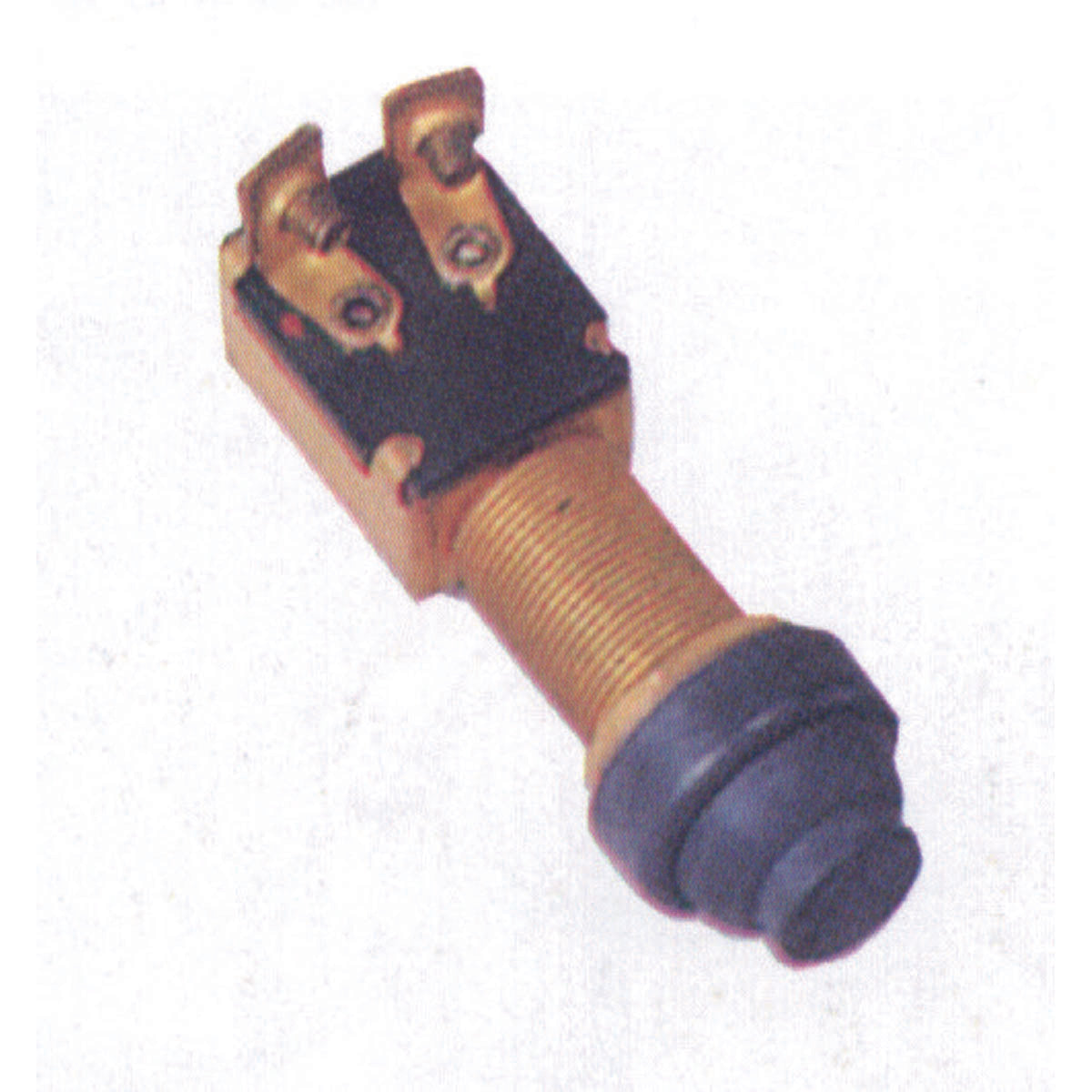 Tremolo-Knopf für elektrische Hupen Modell TIN Gummikappe