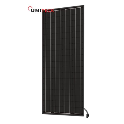 Uniteck Solarmodul UNISUN 100,24 m 100 W 24 V monokristallin mit Kabel und Stecker 1200 x 550 x 35 mm