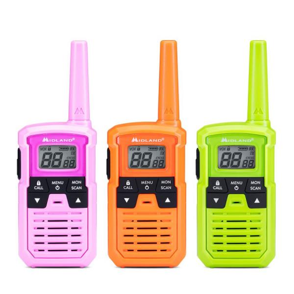 Midland XT10 PRO Multicolor, set 3 walkie talkie