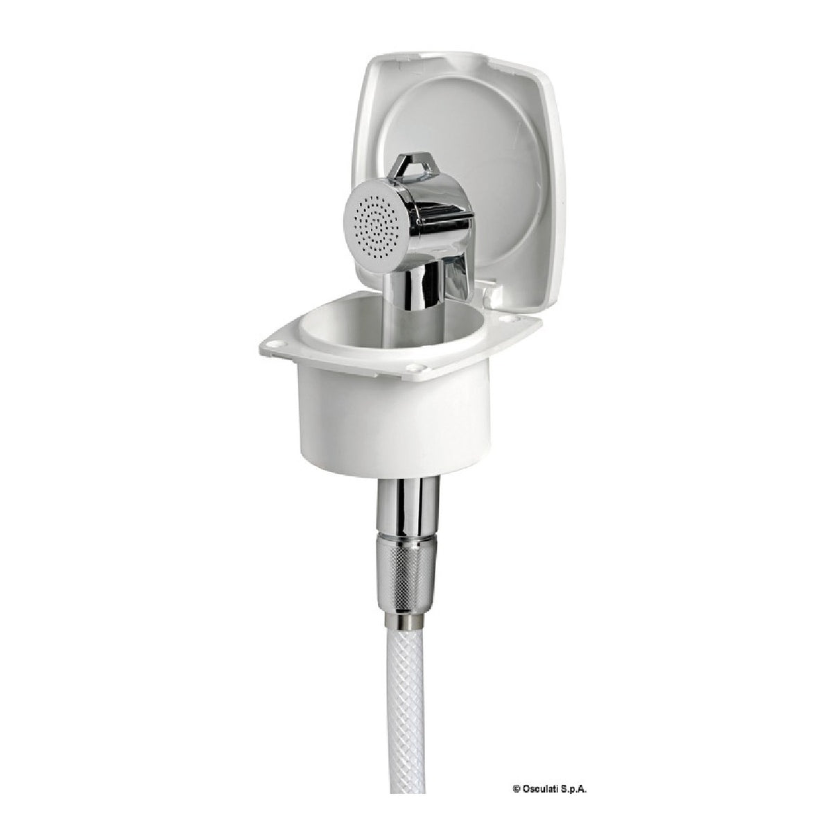 Mampara de ducha Osculati New Edge con ducha Niagara 15.160.01