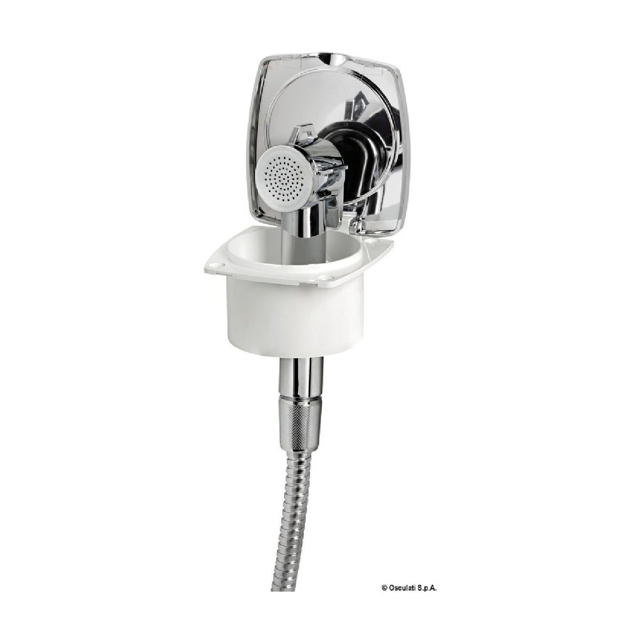 Mampara de ducha Osculati New Edge con ducha Niagara 15.160.01