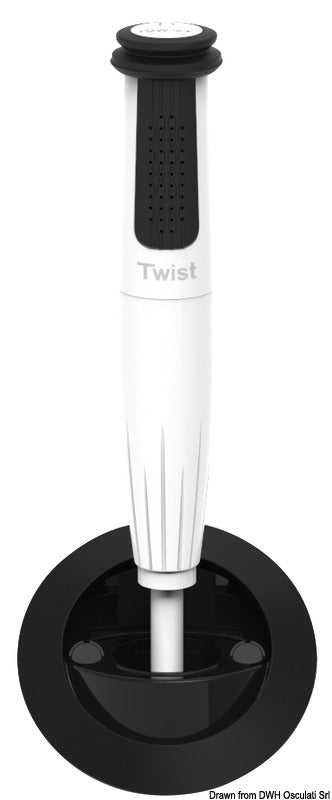 Whale Shower Twist Kalt Gerade Grau
