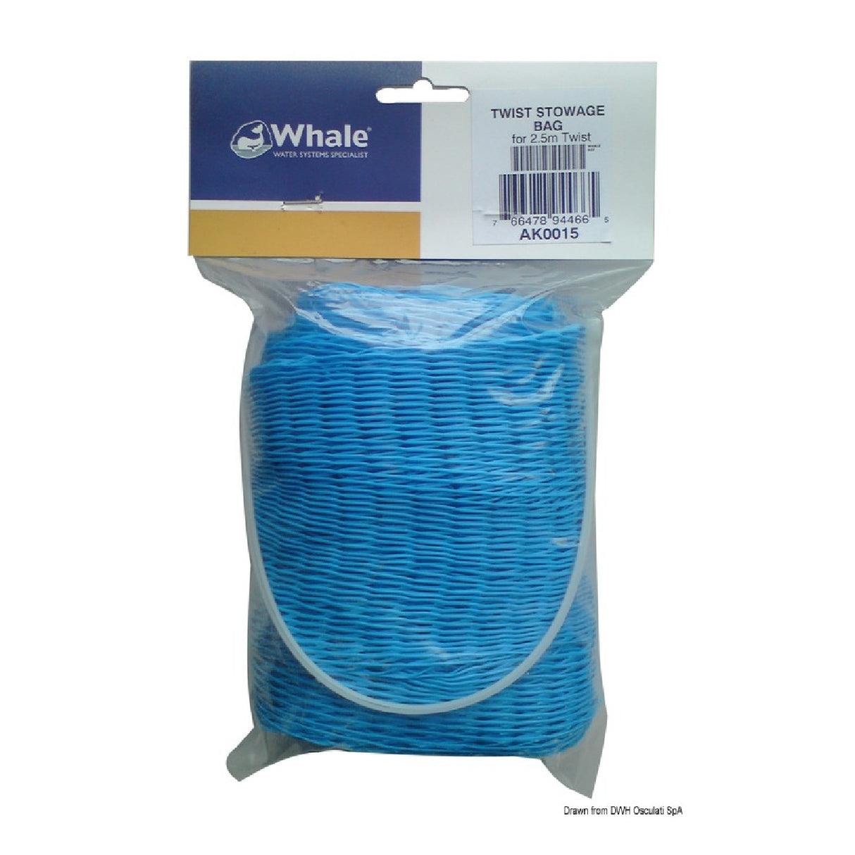 Bolsa de almacenamiento para manguera de ducha Whale