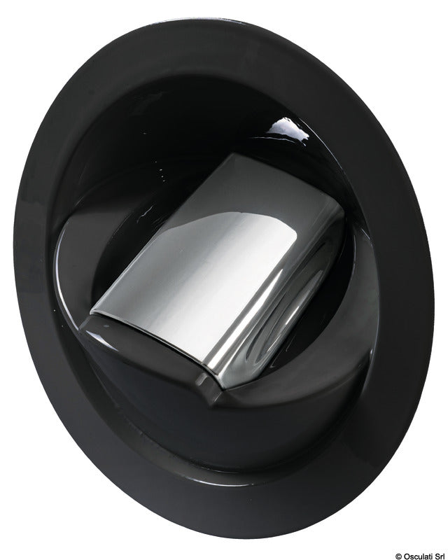 Osculati Doccia con miscelatore Saturn base verticale nera 15.470.14